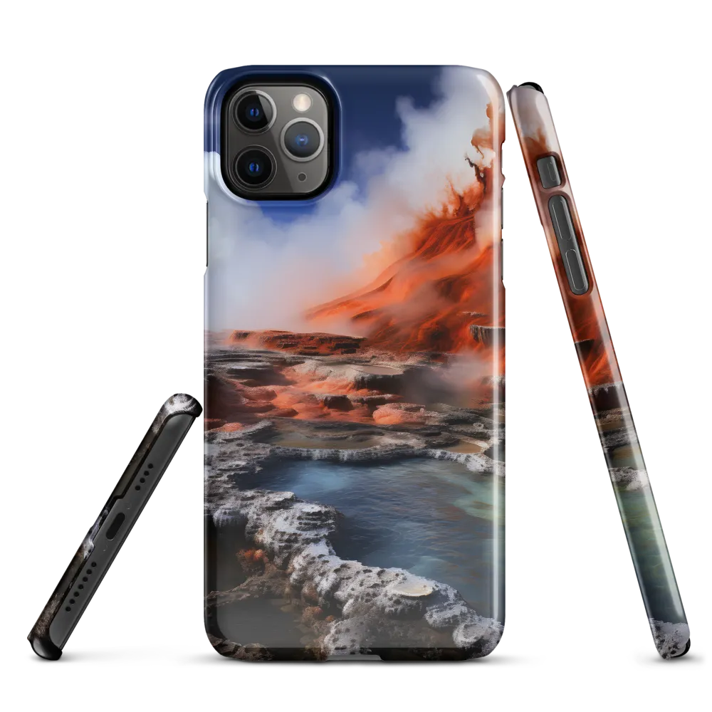 Nature's Fury: The Volcano's Expression | Phone Case |  11 Pro Max | Snap Case | Glossy