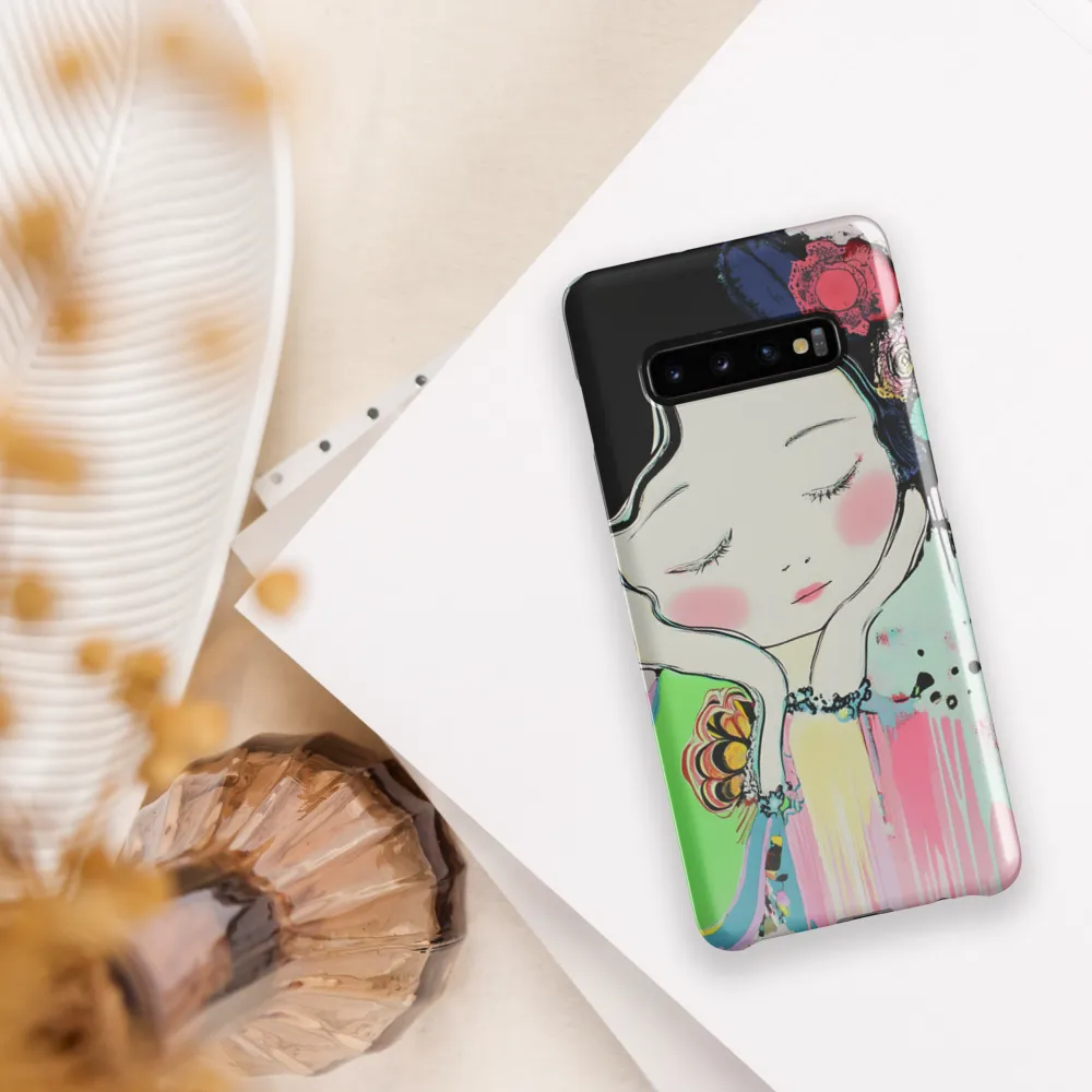 Whispers of Contemplation | Phone Case |  S10 Plus | Snap Case | Glossy