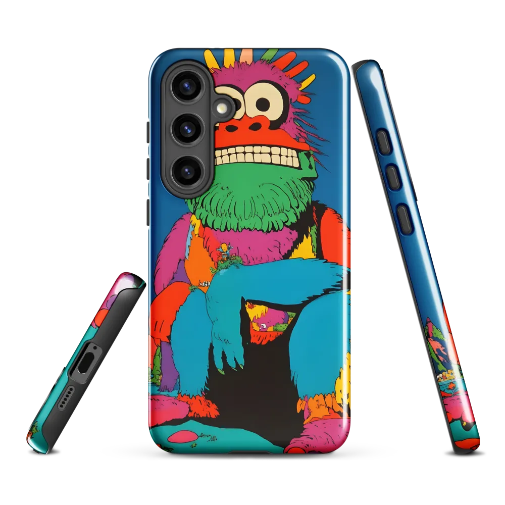 Whimsical Giant: A Playful Monster Encounter