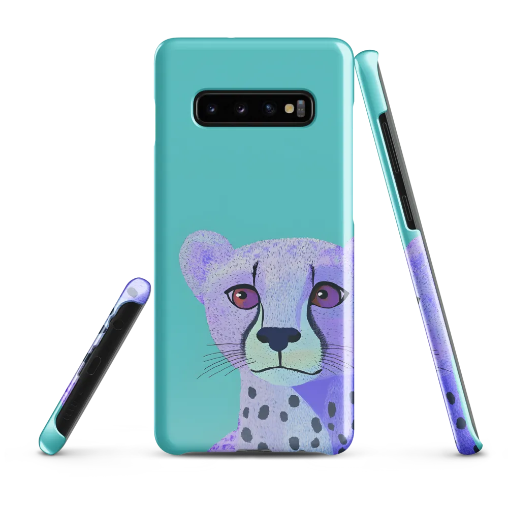 Curious Cheetah | Phone Case |  S10 Plus | Snap Case | Glossy