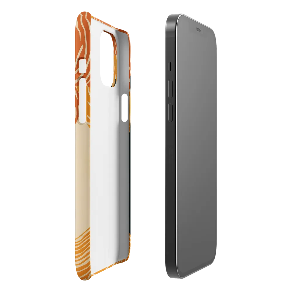 Silent Reflections under Swirling Leaves | Phone Case |  12 Pro Max | Snap Case | Matte