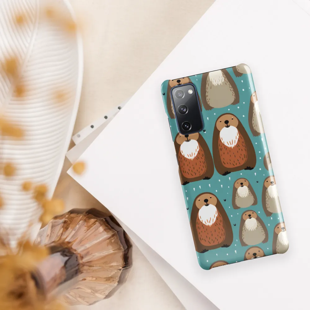 Whimsical Otter Pattern