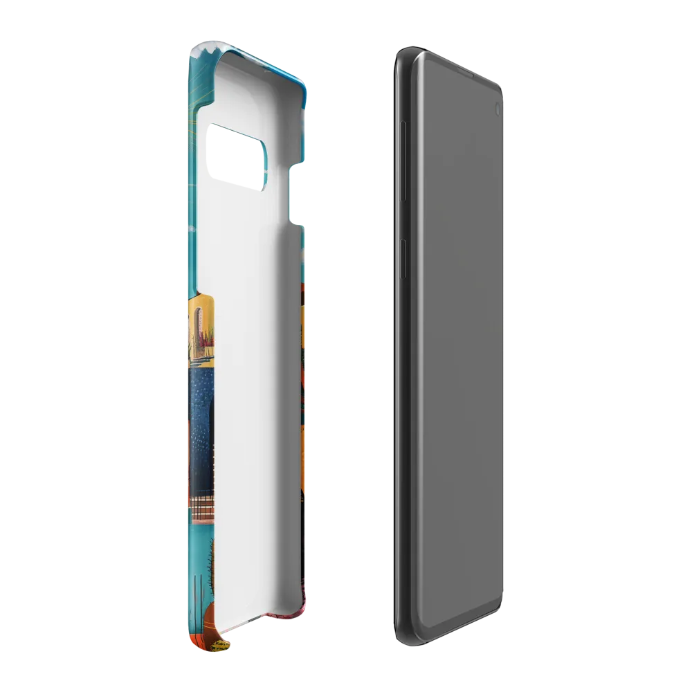 Colorful Architectural Harmony | Phone Case |  S10 Plus | Snap Case | Glossy