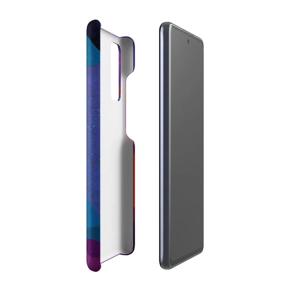 Cyan Profile with Magenta Mosaic