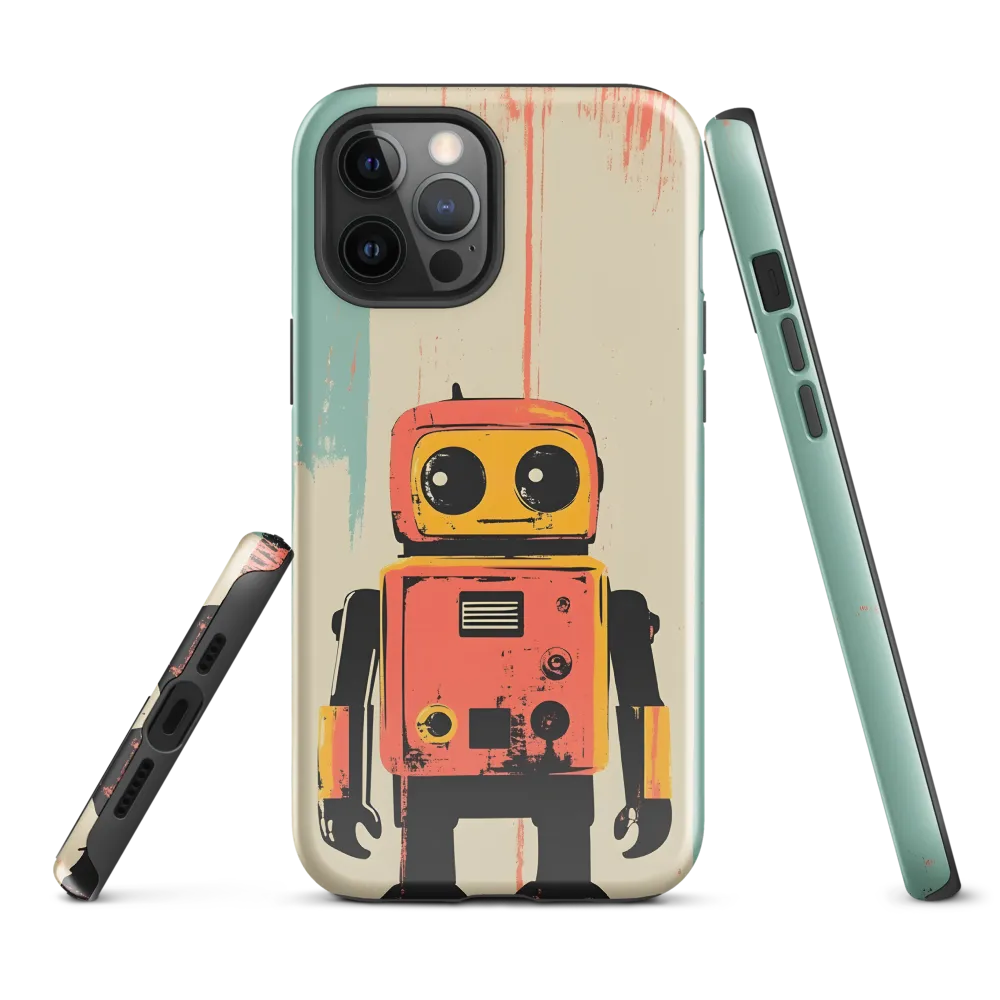 Retro Robot Charm