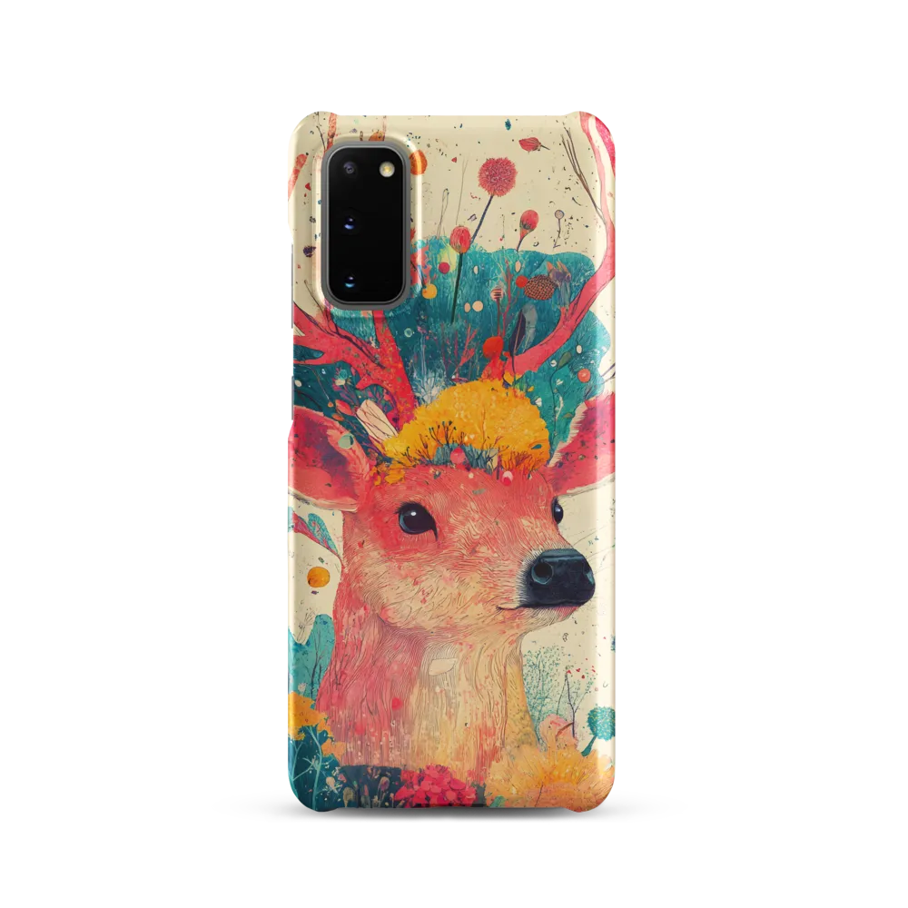 Whimsical Harmony: A Deer in Bloom