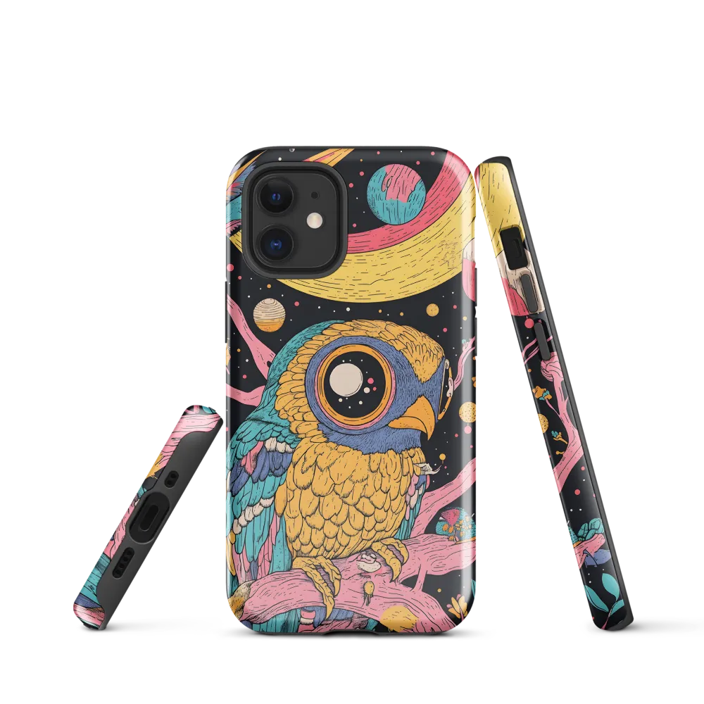 Whimsical Cosmic Owl