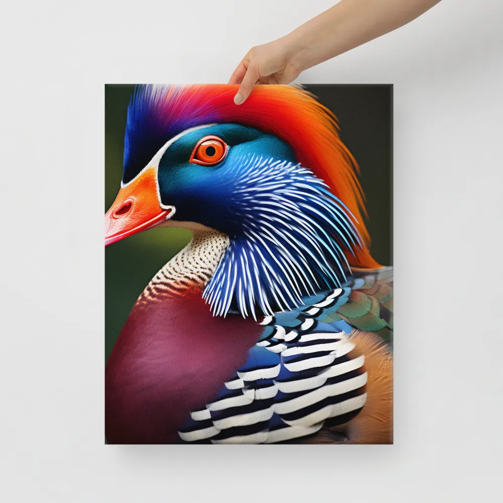 The Majestic Mandarin | Canvas | 16″×20″