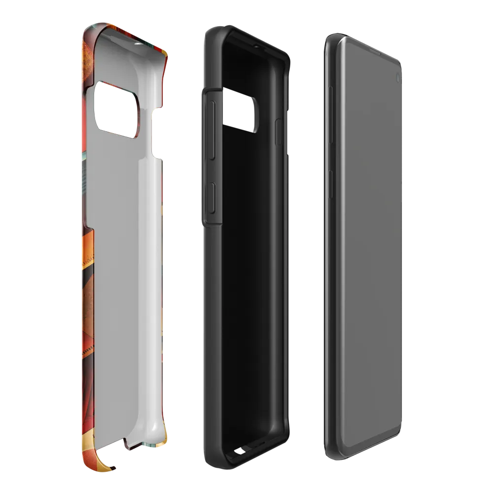 Geometric Harmony | Phone Case |  S10 Plus | Tough Case | Glossy