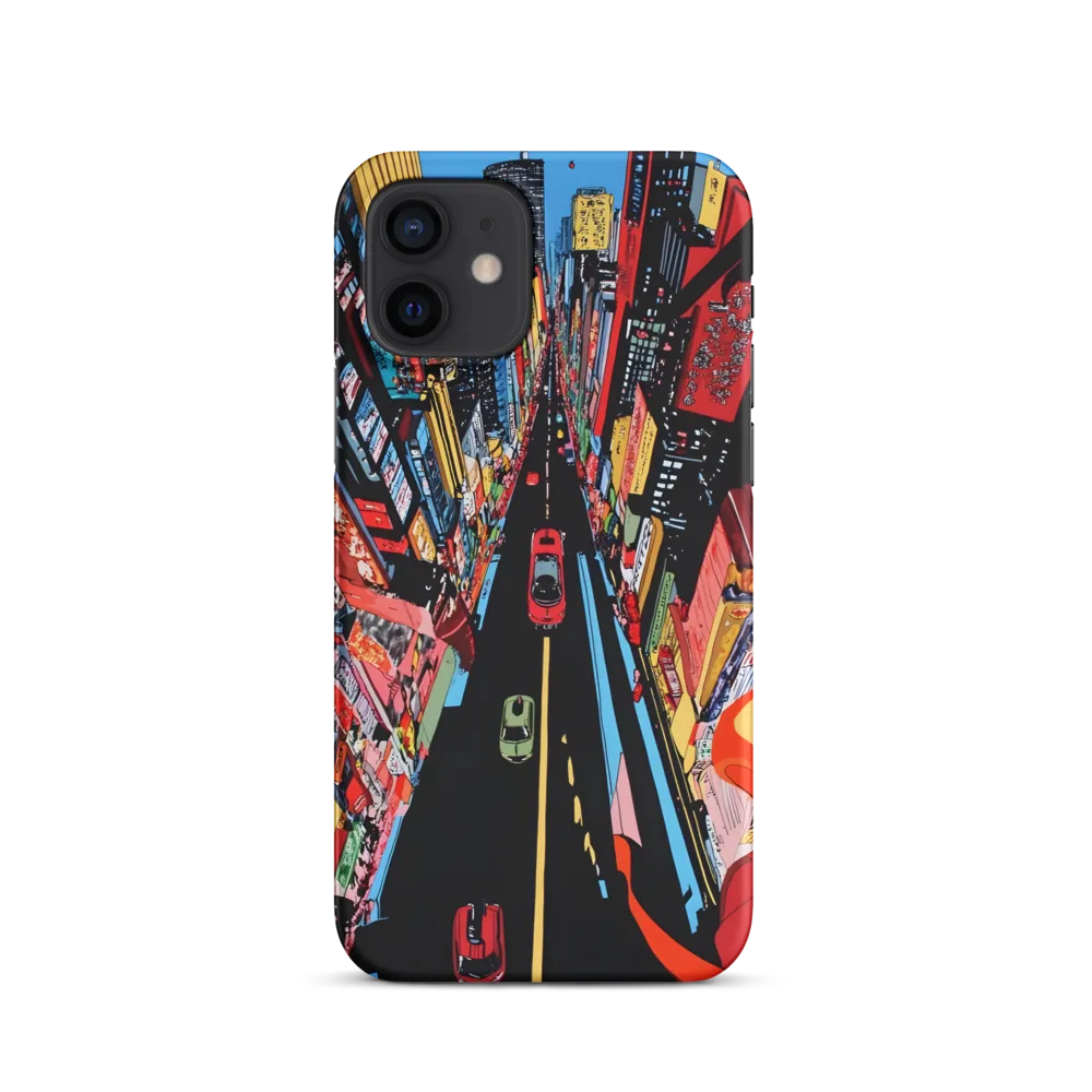 Urban Symphony: A Bird's-Eye View of Life | Phone Case |  12 | Snap Case | Matte