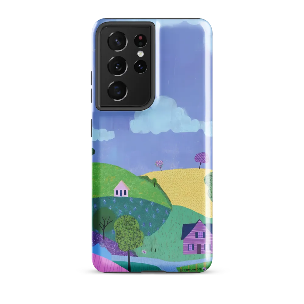 Whimsical Hills and Quaint Homes