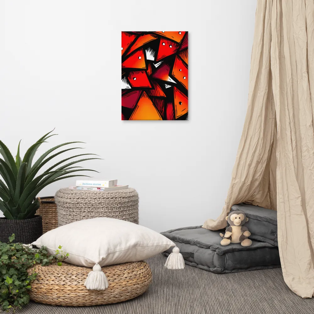 Dynamic Geometry of Red and Orange