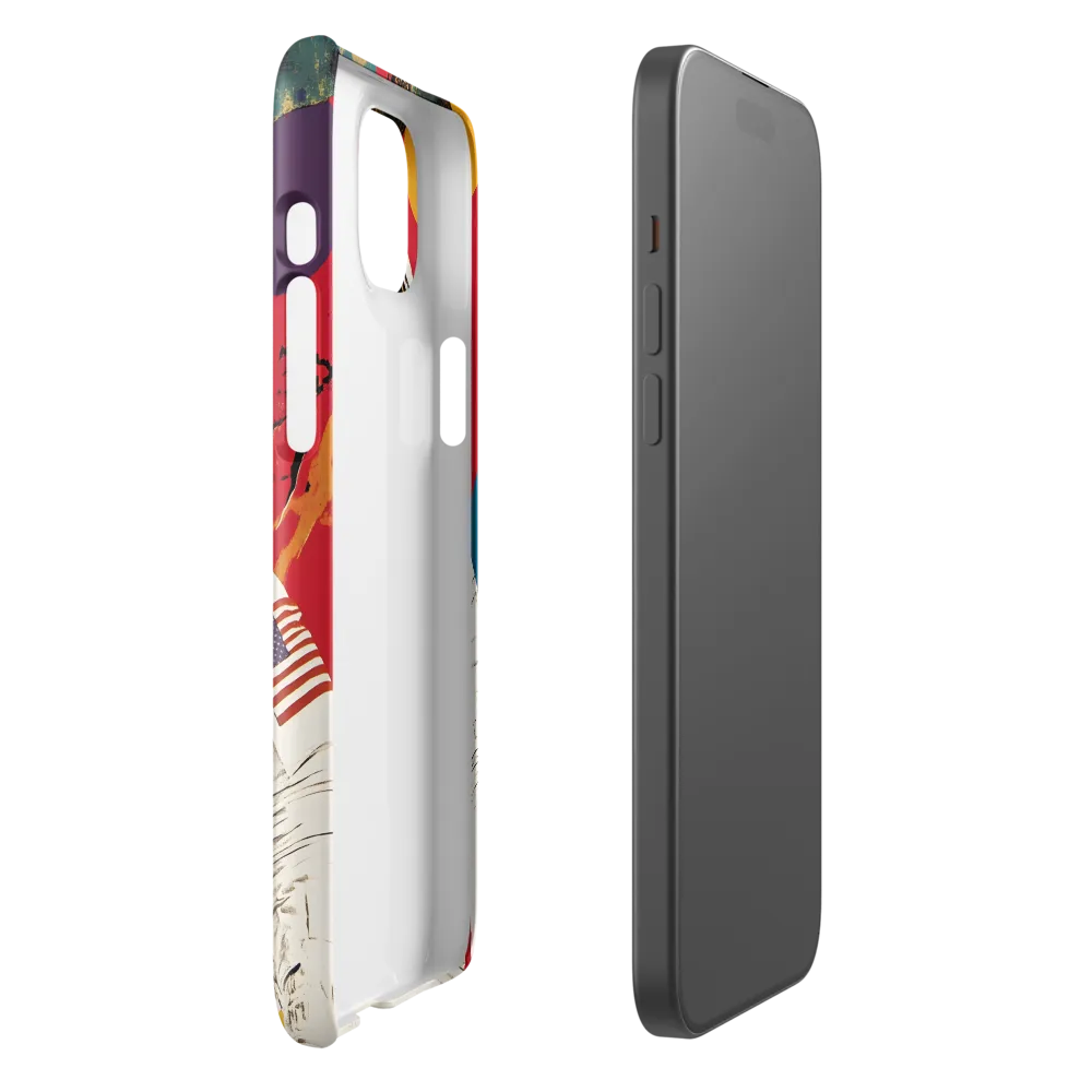 Cosmic Exploration: The Astronaut's Journey | Phone Case |  15 Plus | Snap Case | Glossy