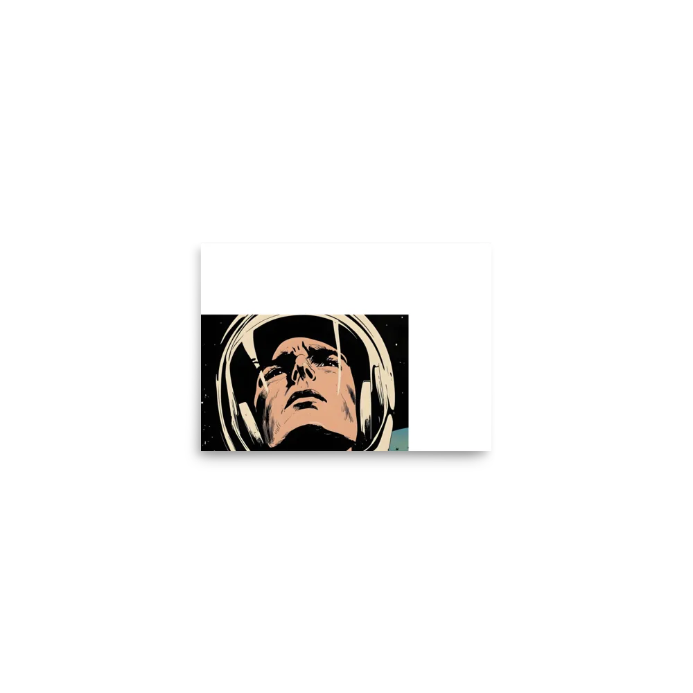 Gaze of the Astronaut | Poster | 5″×7″