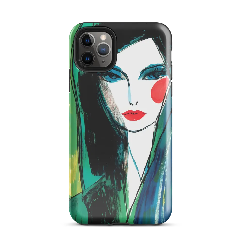 The Enigmatic Gaze | Phone Case |  11 Pro Max | Tough Case | Glossy