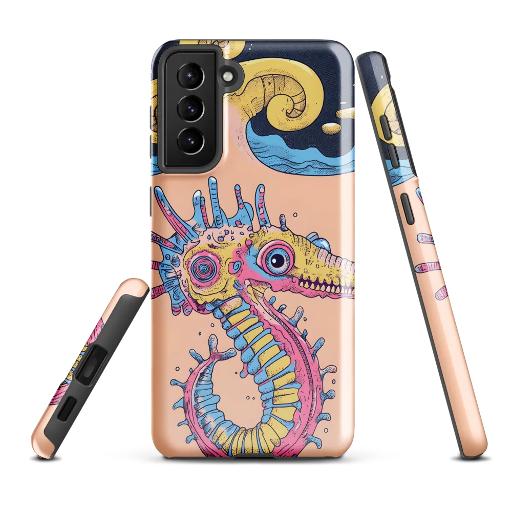 Whimsical Sea Dragon: An Intricate Fantasy | Phone Case |  S21 Plus | Tough Case | Glossy
