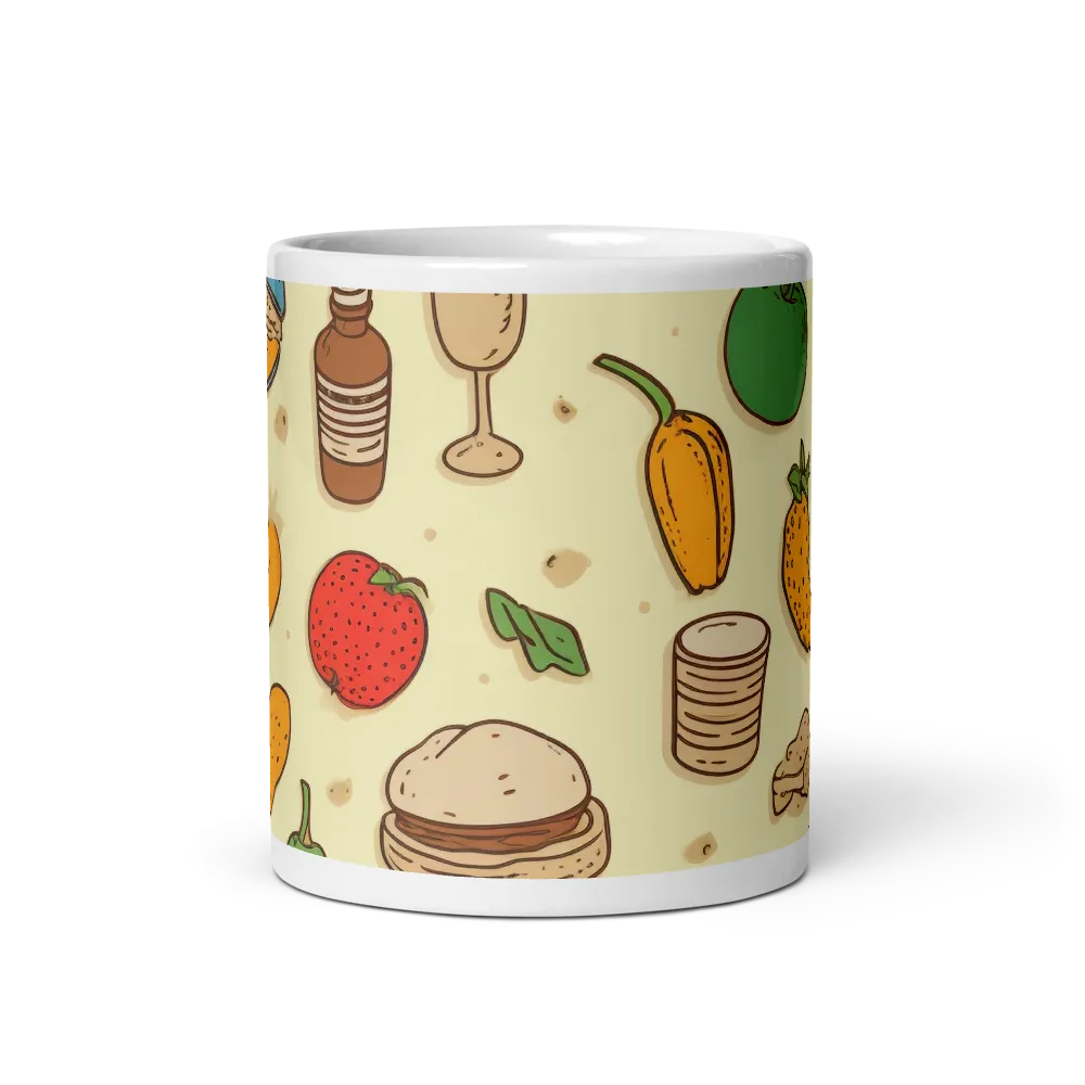 A Whimsical Feast of Colors | Mugs | Multiple Sizes & Colors