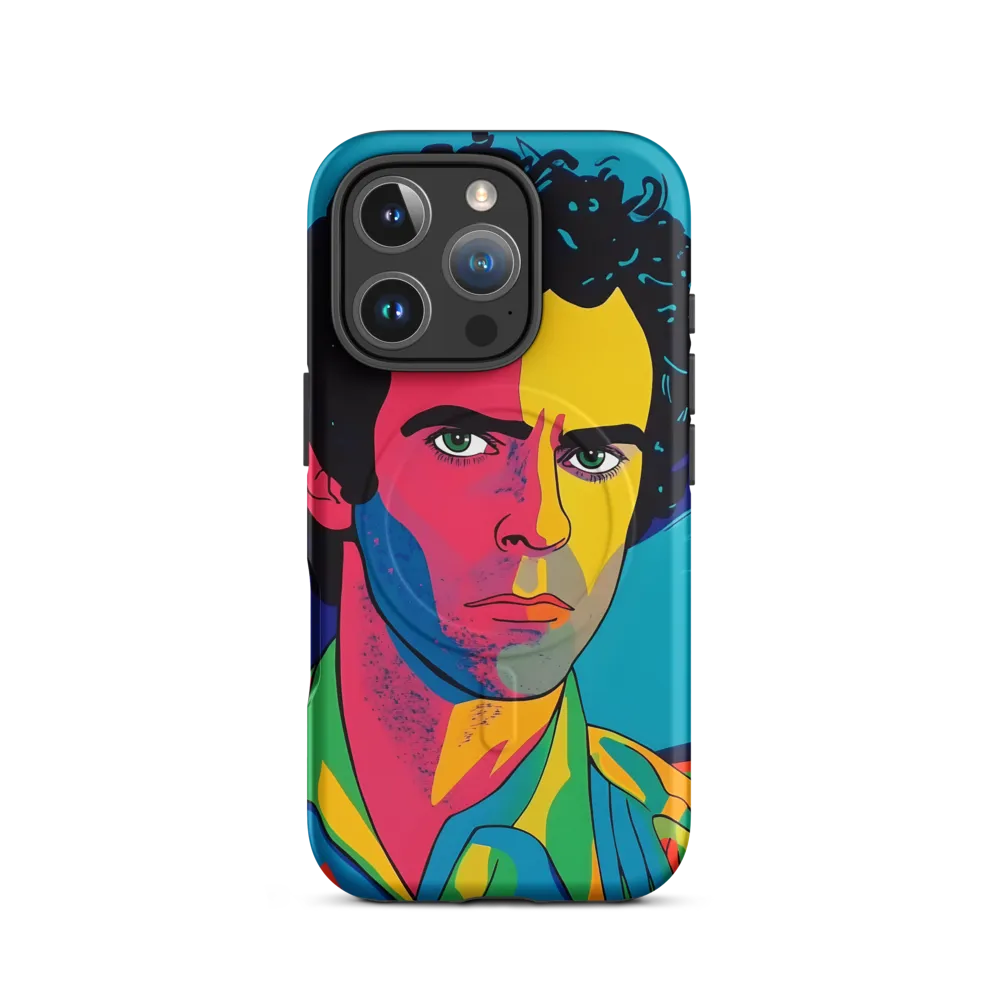 Electric Visage: A Portrait of Vibrance