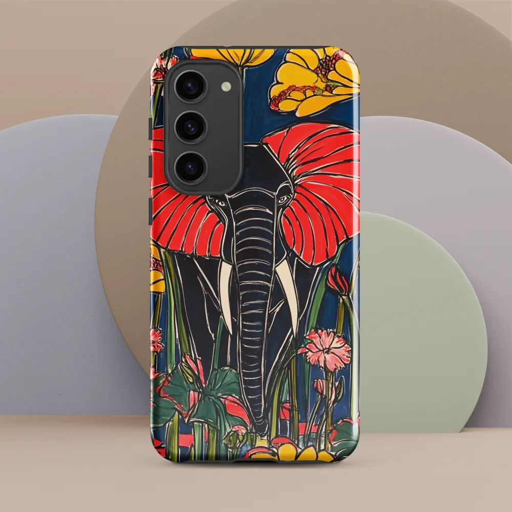 Elephant in Bloom