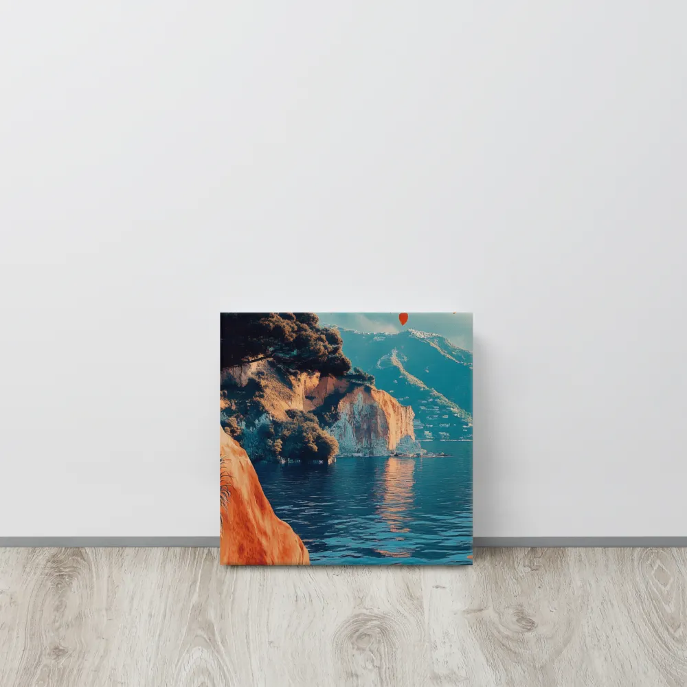 Elysian Waterscape | Canvas | 12″×12″