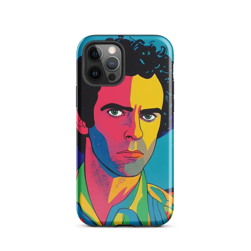 Electric Visage: A Portrait of Vibrance