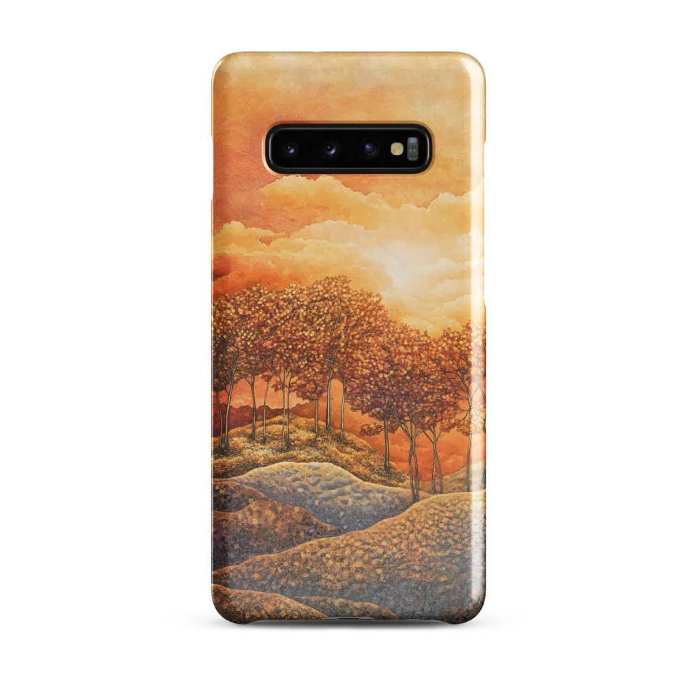 Golden Twilight | Phone Case |  S10 Plus | Snap Case | Glossy