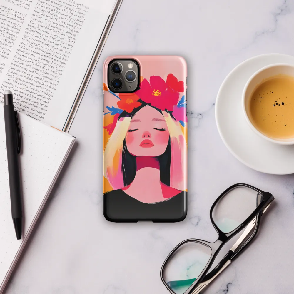 Floral Serenity | Phone Case |  11 Pro Max | Snap Case | Glossy