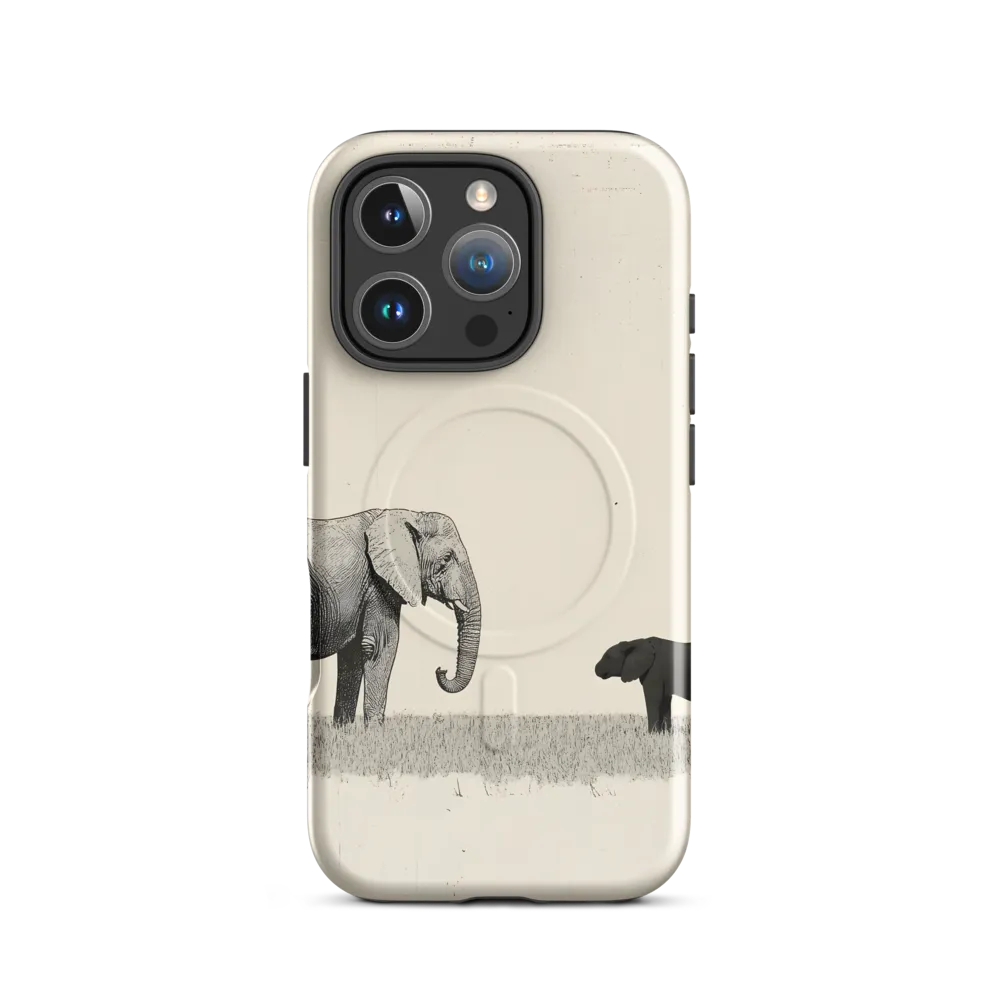 Contrasting Companions | Phone Case |  16 Pro | MagSafe® Tough Case | Glossy