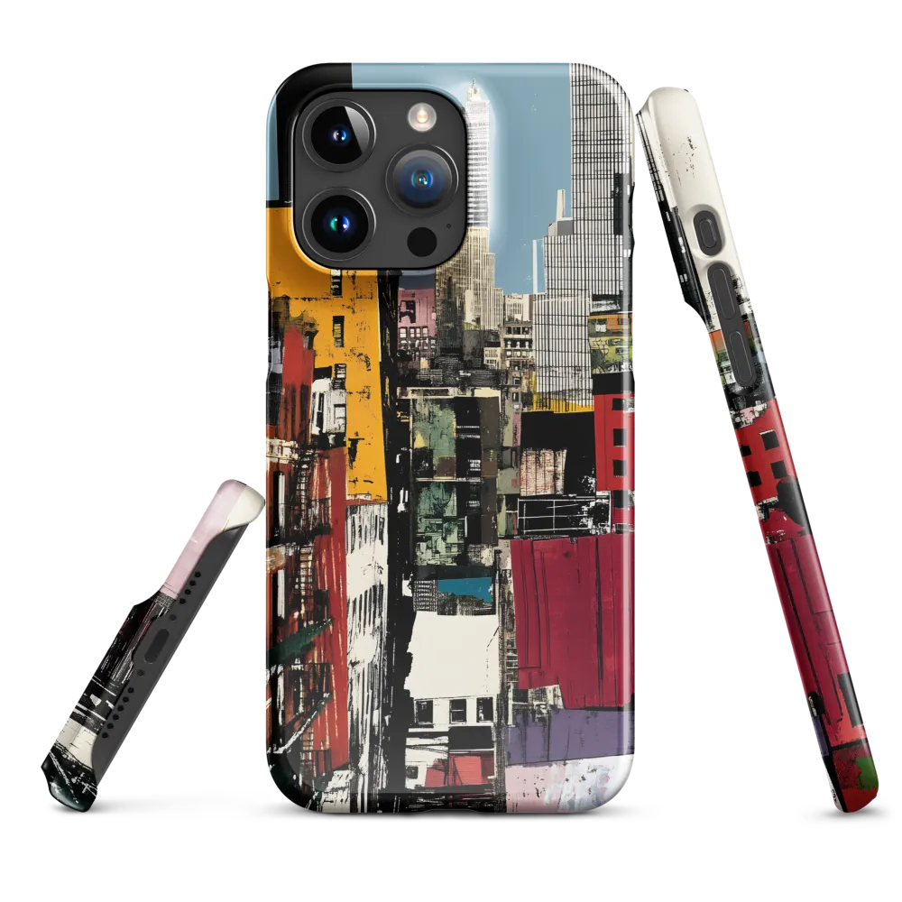 Urban Collage: A Vivid Cityscape