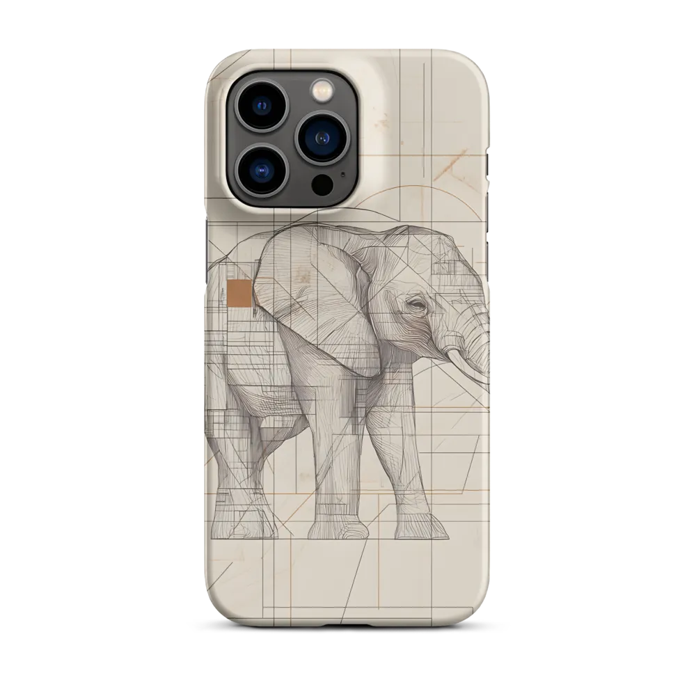Geometric Elegance: The Steel Elephant