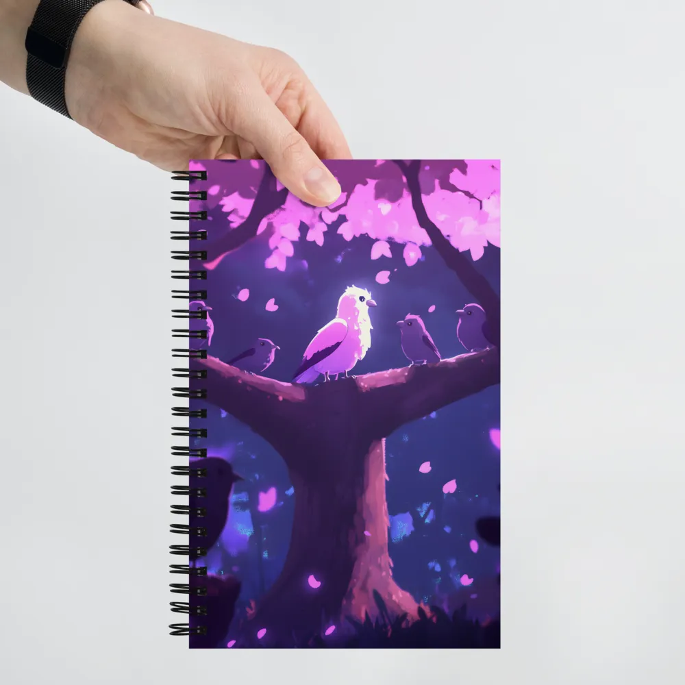 Whispers of the Blossom | Spiral Notebook