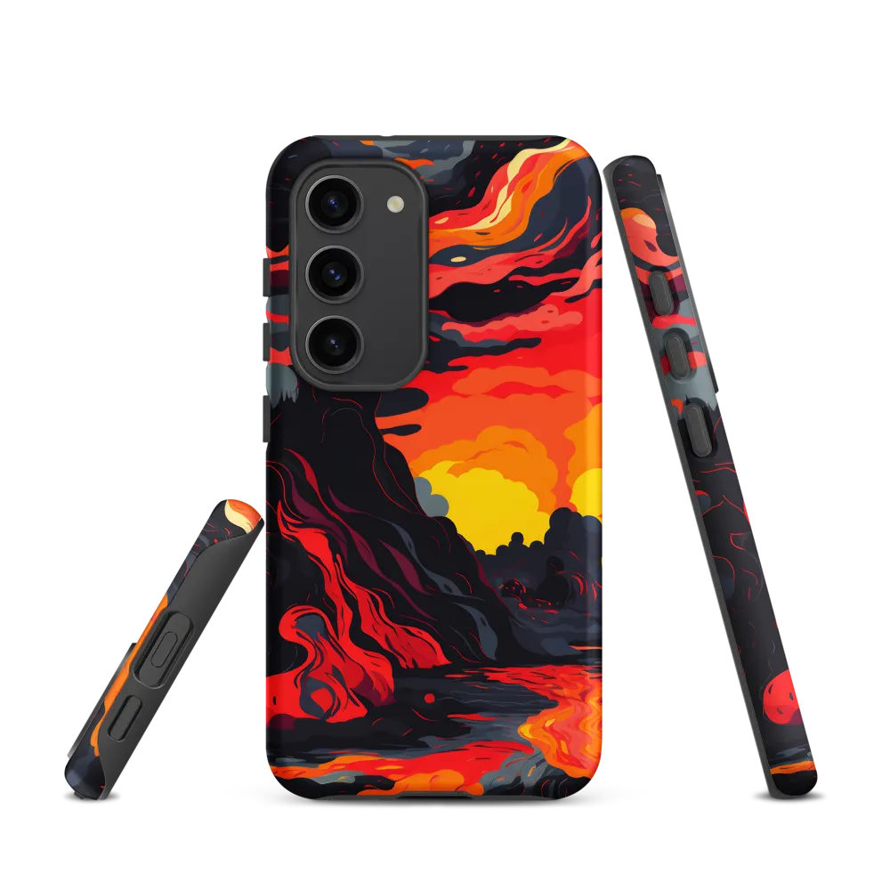 Eruption of Colors | Phone Case |  S23 | Tough Case | Matte