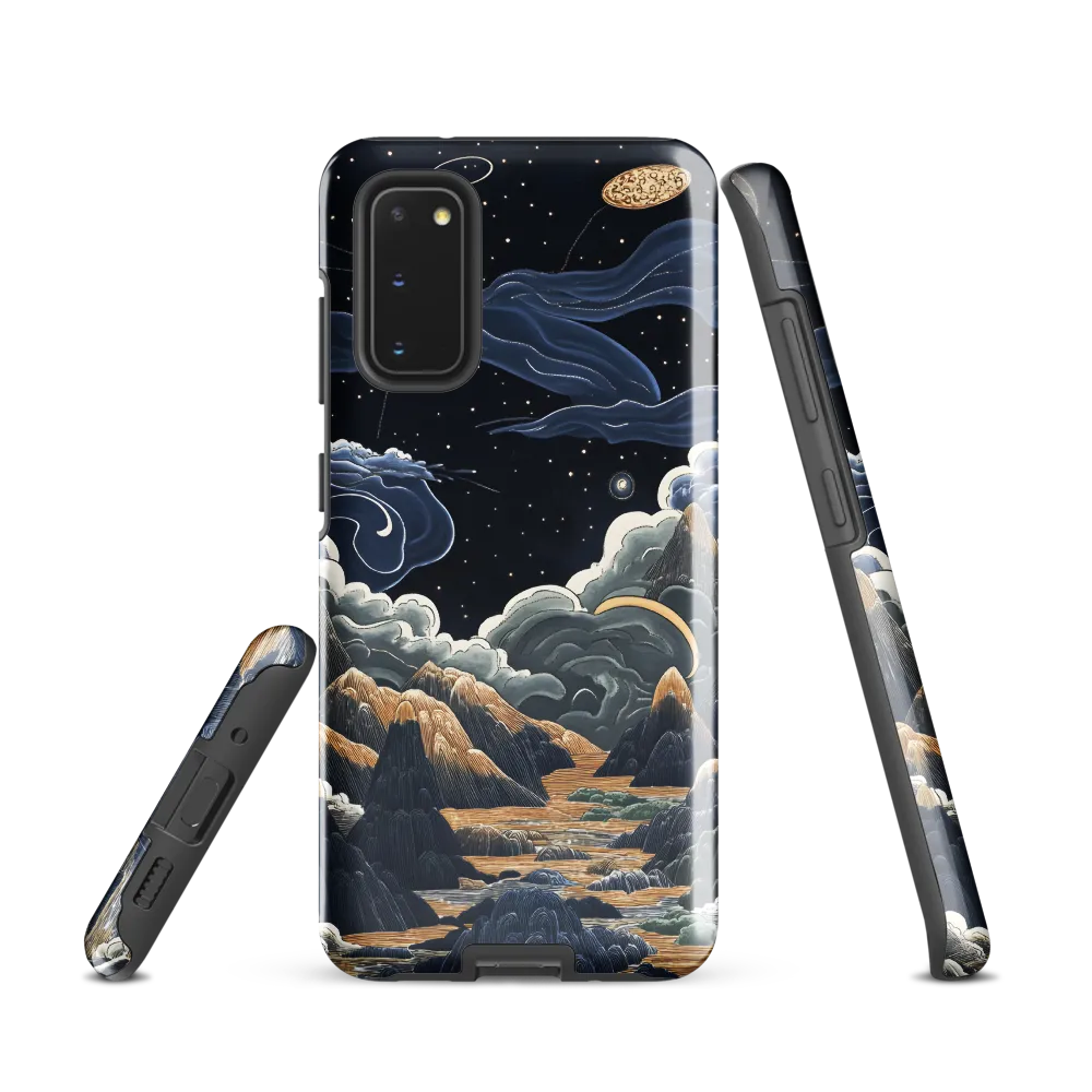 Celestial Harmony: Peaks and Planets