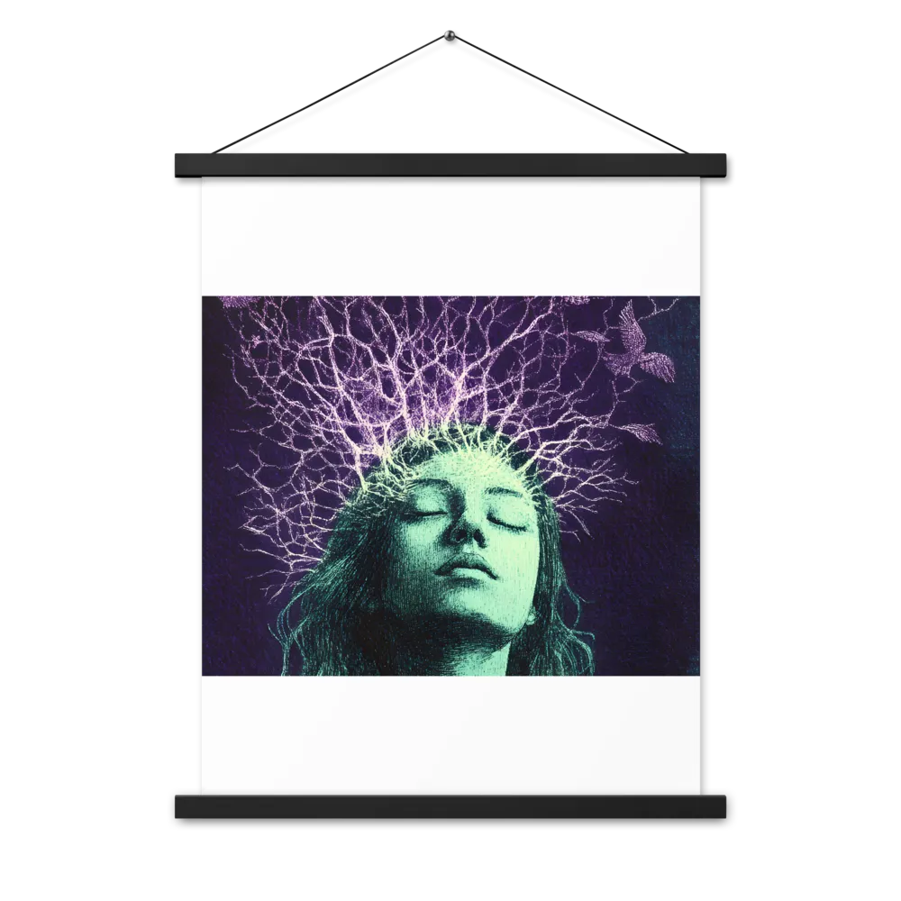 Whispers of Freedom | Poster With Black Wood Hanger | 18″×24″
