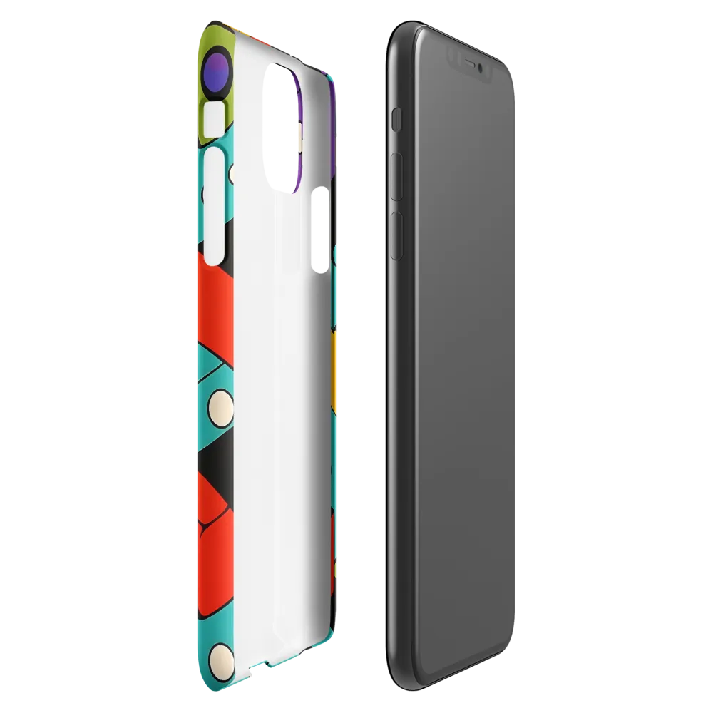 Vibrant Geometric Harmony | Phone Case |  11 Pro Max | Snap Case | Matte