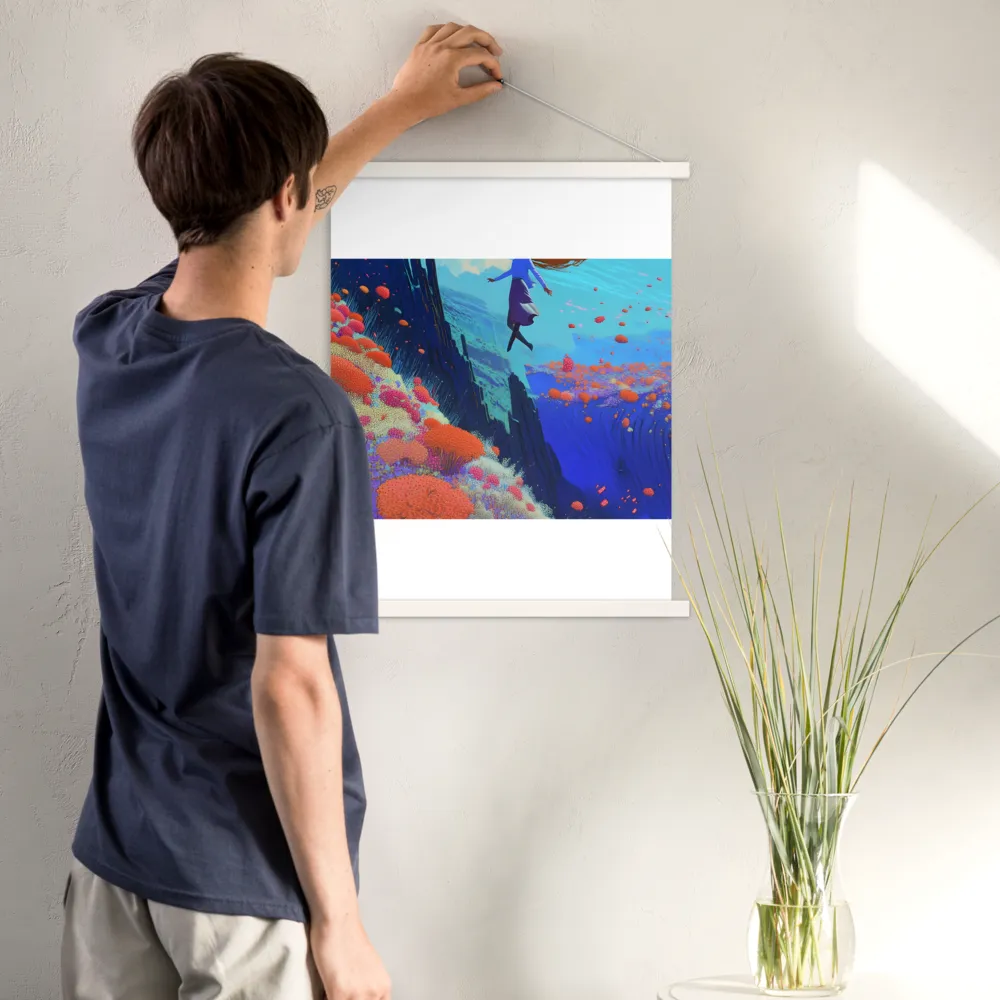 Whispers of Freedom | Poster With White Wood Hanger | 18″×24″