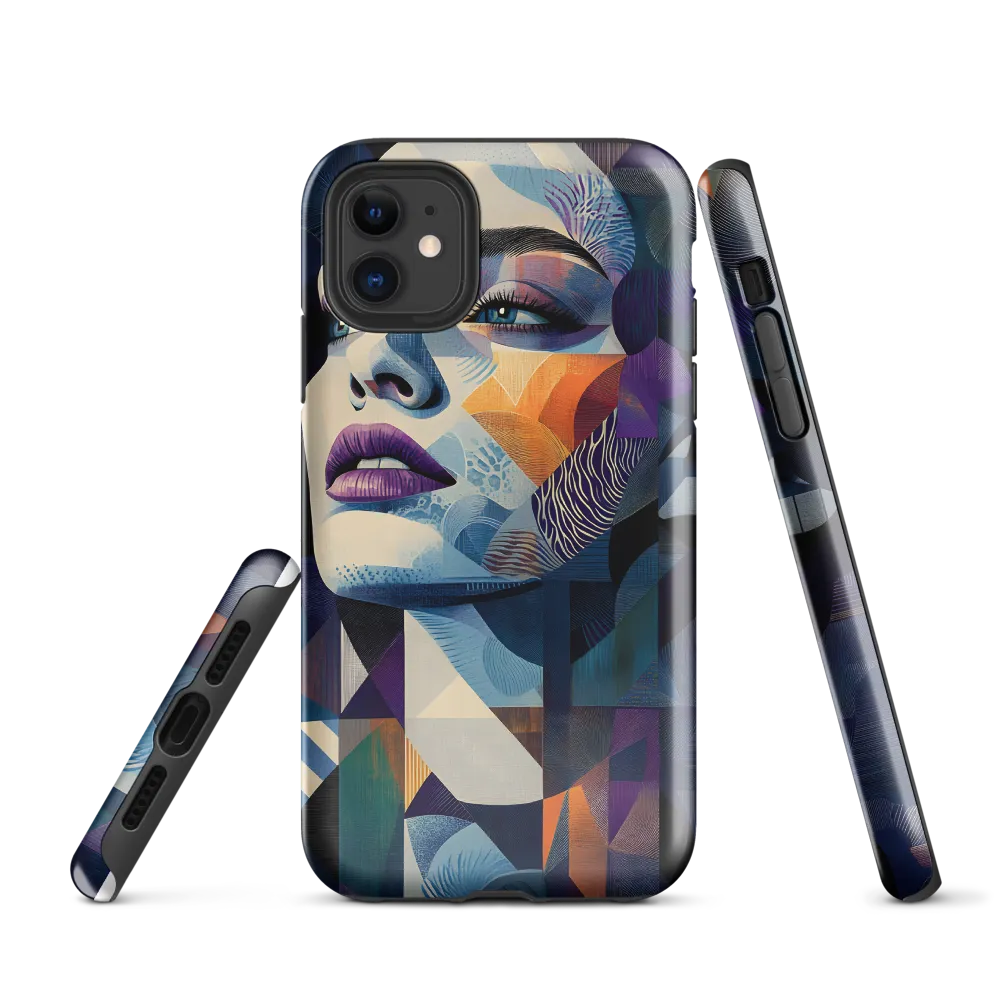 Fragmented Mystery: A Modern Portrait