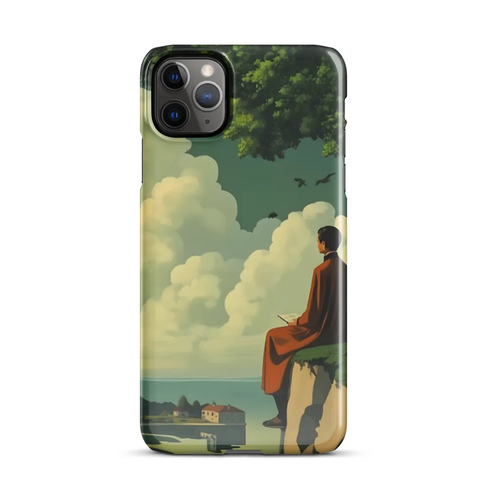 Meditation at the Edge of Serenity | Phone Case |  11 Pro Max | Snap Case | Glossy