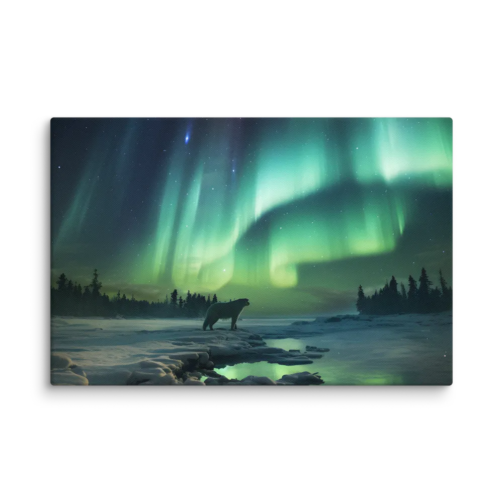 Auroral Guardianship | Canvas | 12″×18″