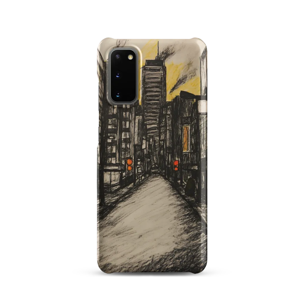 Cityscape of Solitude | Phone Case |  S20 | Snap Case | Matte
