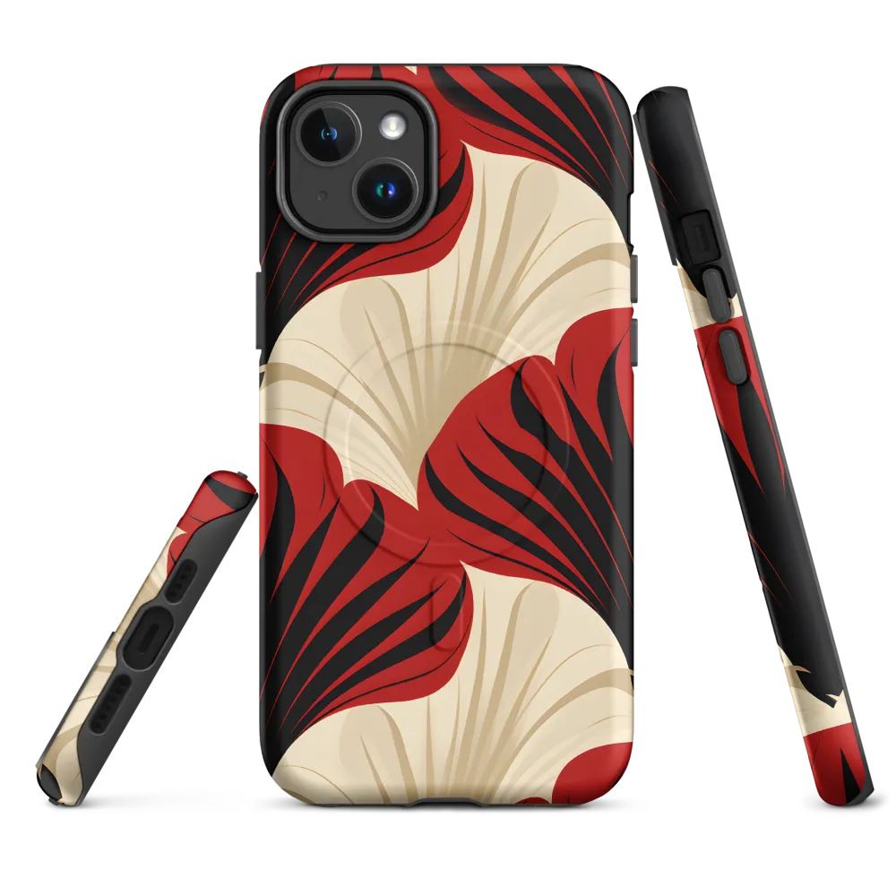 Elegance in Bloom: An Art Deco Floral Reverie