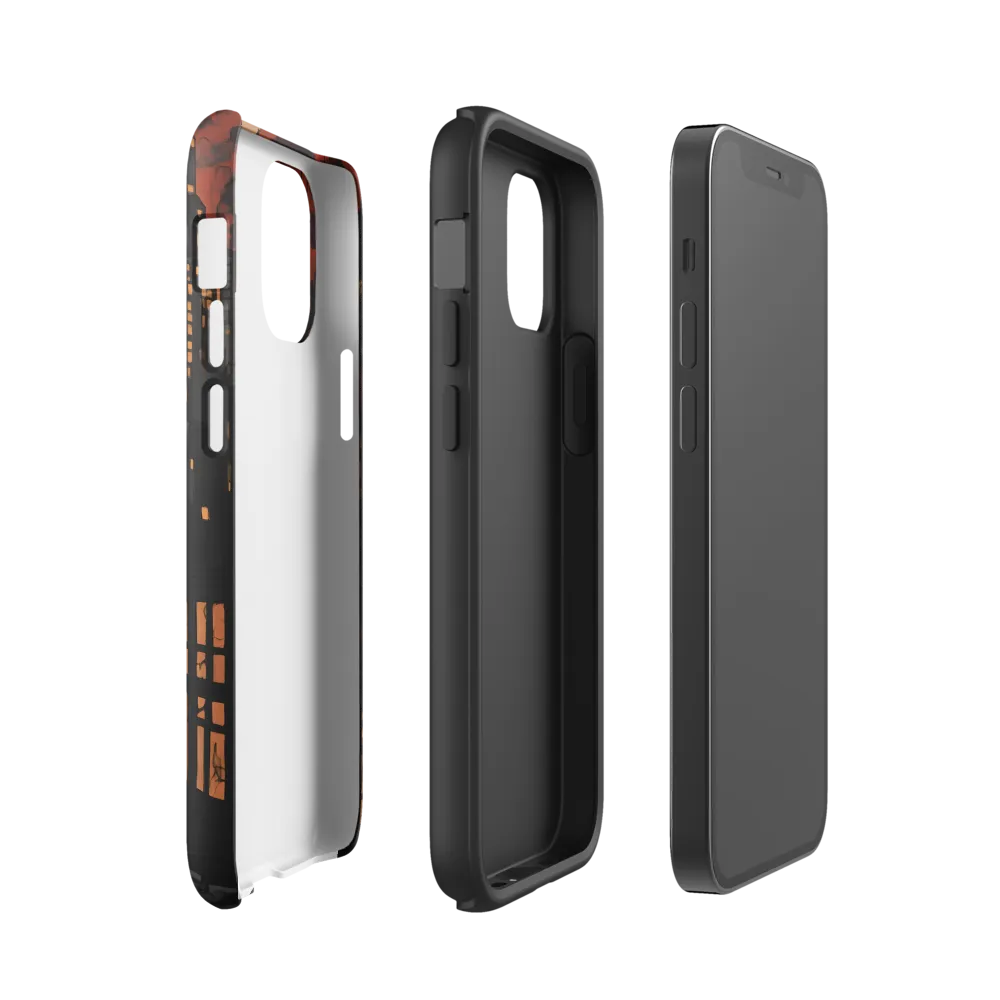 City of Shadows: An Urban Nocturne | Phone Case |  12 mini | Tough Case | Matte