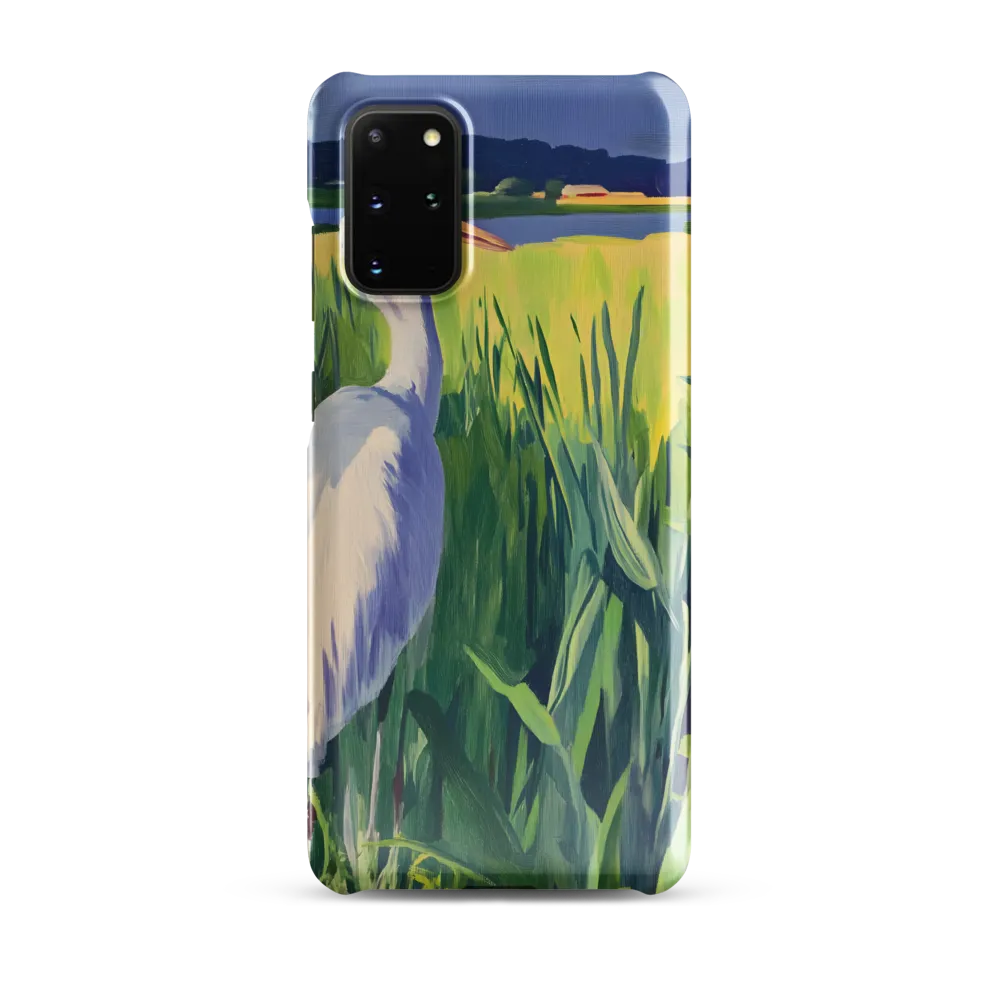 Graceful Presence: The Heron in the Meadow