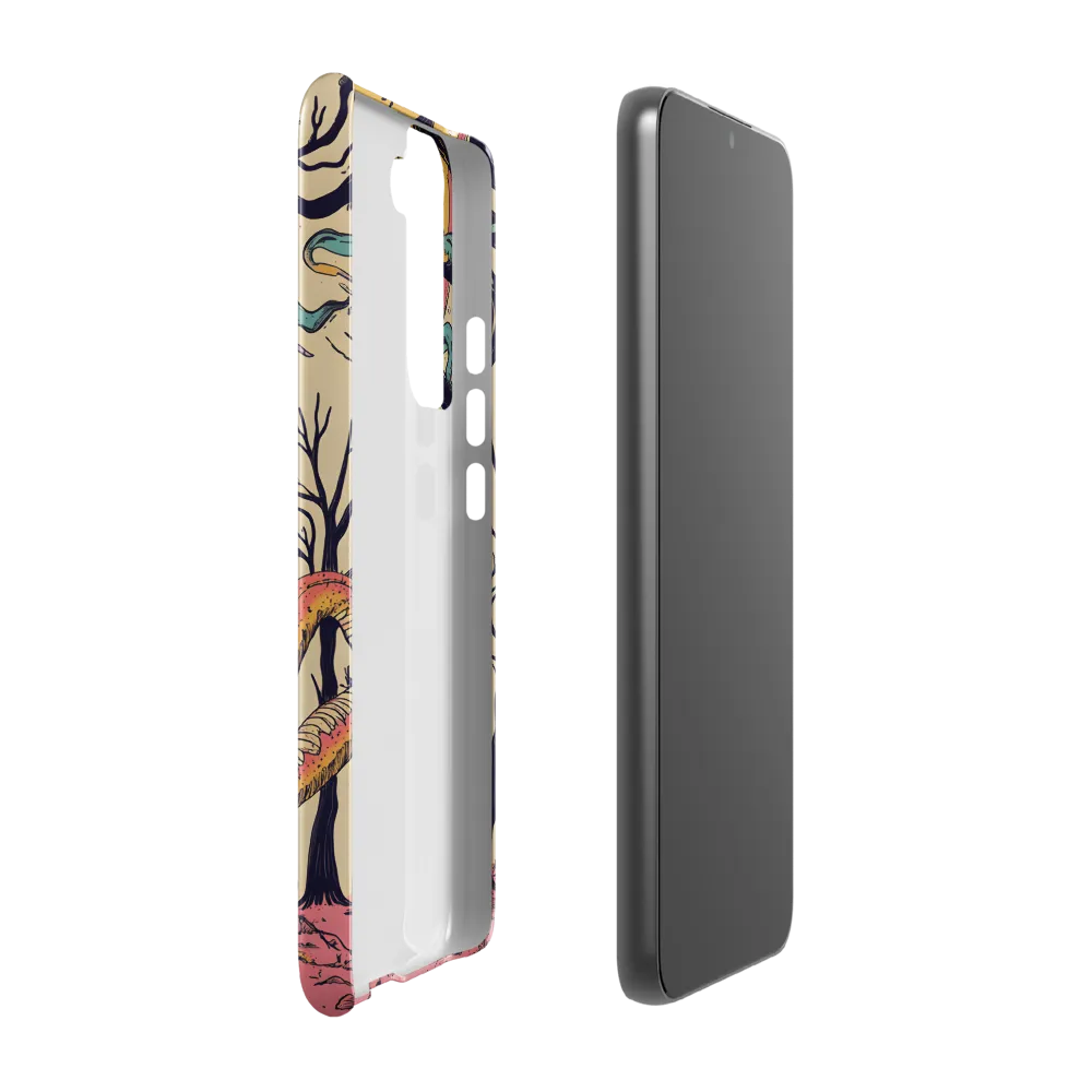 The Enigmatic Dragon of the Desolate Forest | Phone Case |  S22 Plus | Snap Case | Glossy