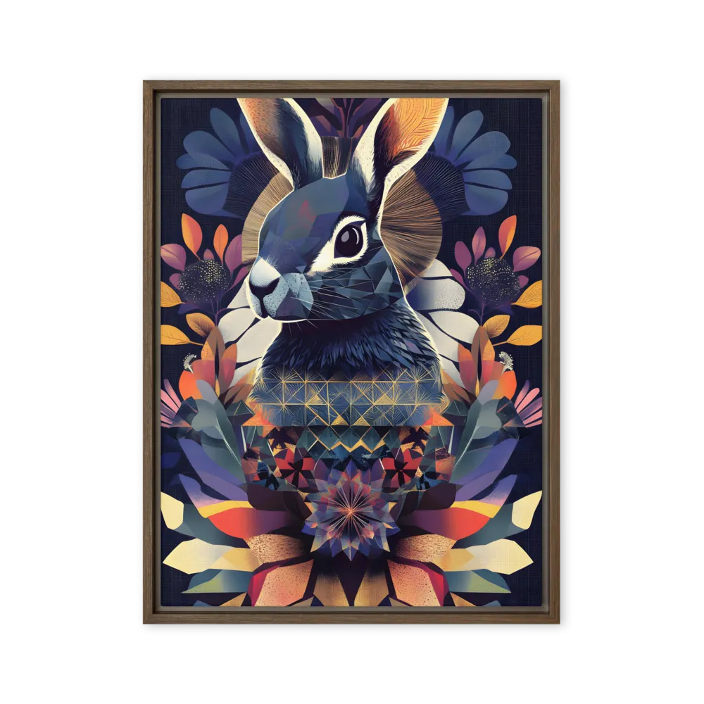 Ethereal Bunny: A Geometric Wonderland