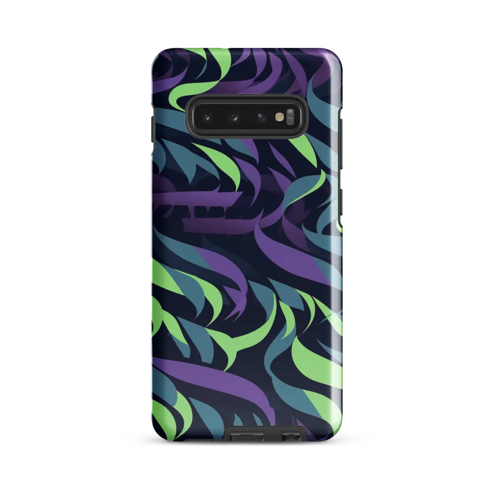 Fluid Waves of Color | Phone Case |  S10 Plus | Tough Case | Glossy