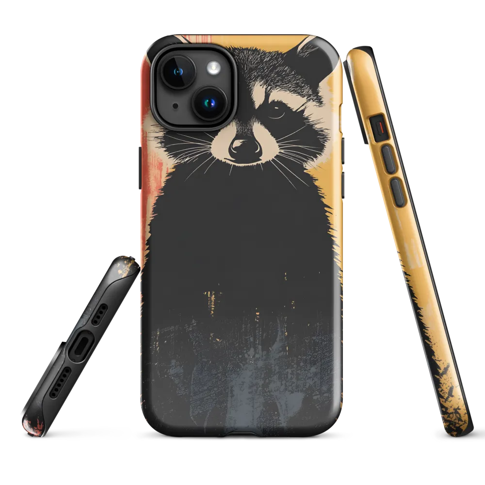 Whimsical Raccoon Portrait