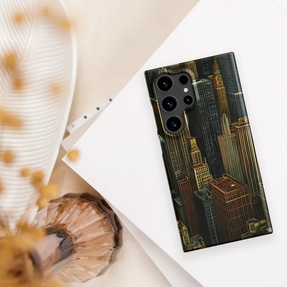 Urban Elegance: A Golden Cityscape