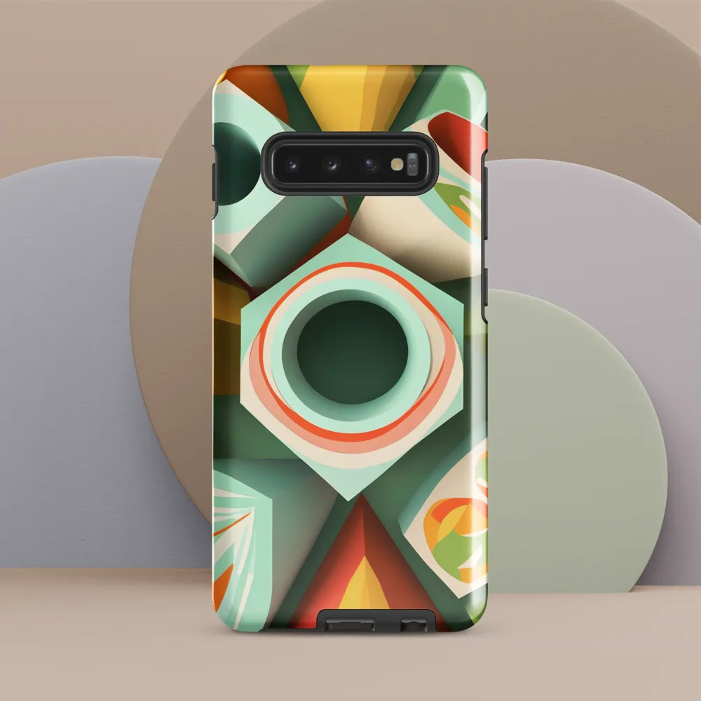 Symphony of Shapes | Phone Case |  S10 Plus | Tough Case | Glossy