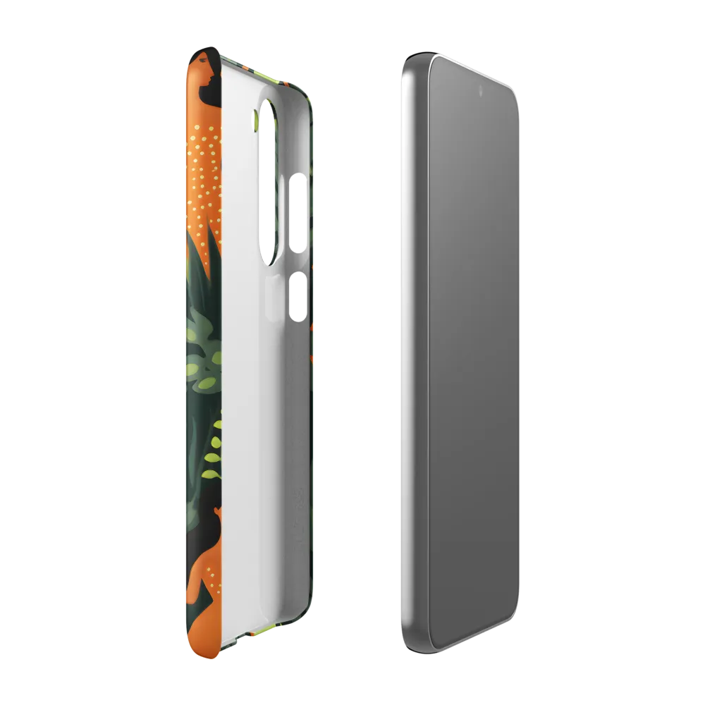 Playful Harmony in Patterns | Phone Case |  S23 Plus | Snap Case | Matte